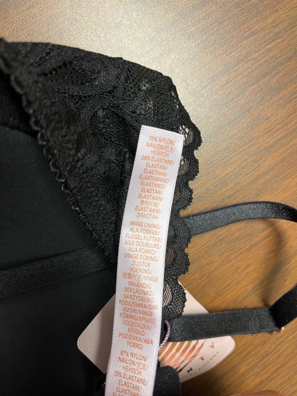 SAVAGE NOT SORRY LIGHTLY LINED LACE BALCONETTE BRA, size 38 C, new - Picture 14 of 15